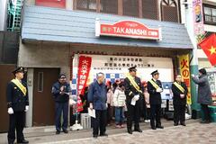 「作品展示会場（空き店舗）」の様子