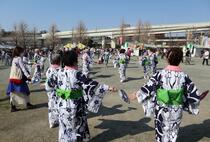 「みなみ桜まつり 輪踊り」の画像