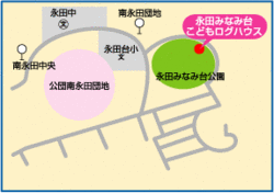 施設の地図