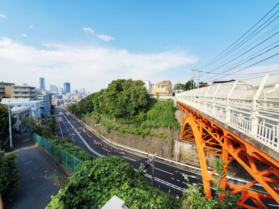 打越橋から見たみなとみらい