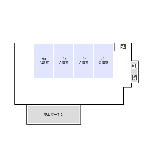 フロアマップ本館７階