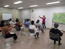 運動の様子の写真