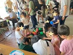 お子様向けの出し物が充実している写真