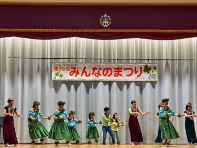 ステージ発表の様子