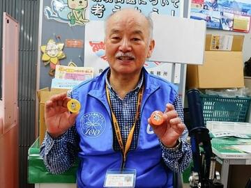 区役所でのパネル展