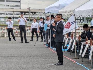 菊地健次区長あいさつ