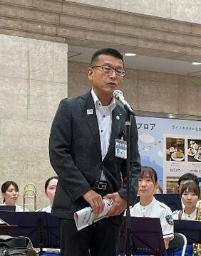私からもごあいさつさせていただきました