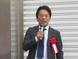横浜駅西口五番街商店会協同組合　 宮田理事長のごあいさつ