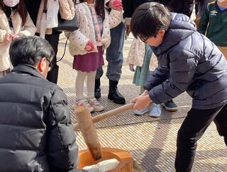 子どもたちも挑戦！