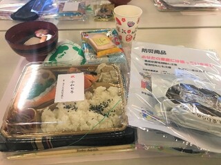 お食事とおみやげの防災グッズ