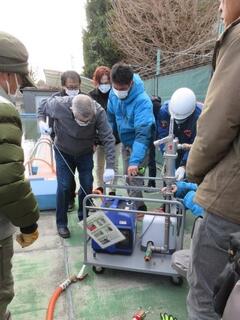 プールからの給水