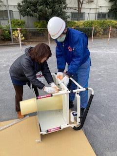 便器の組み立て