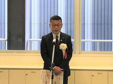 開会にあたりご挨拶させていただきました