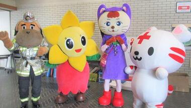 キャラクターのみんなも大集合