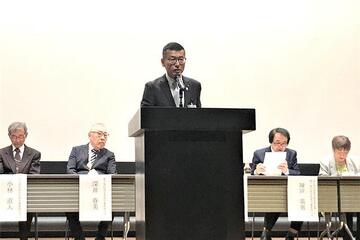 感謝の言葉を送らせていただきました