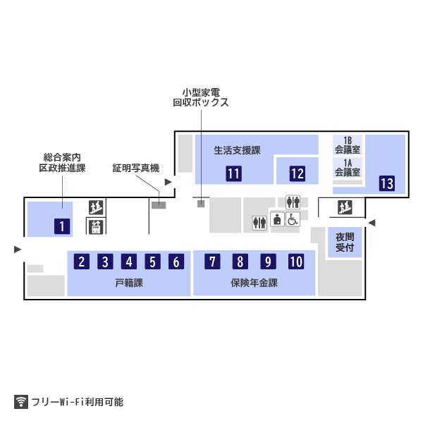 フロアマップ