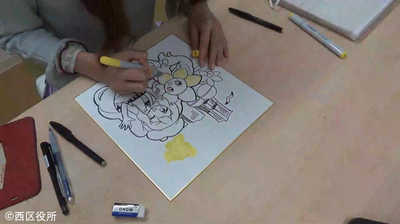 イラスト執筆中
