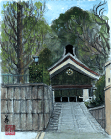 近藤勇ゆかりのお寺 勧行寺