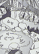 「東野のでえーがみさま」の民話のイラスト