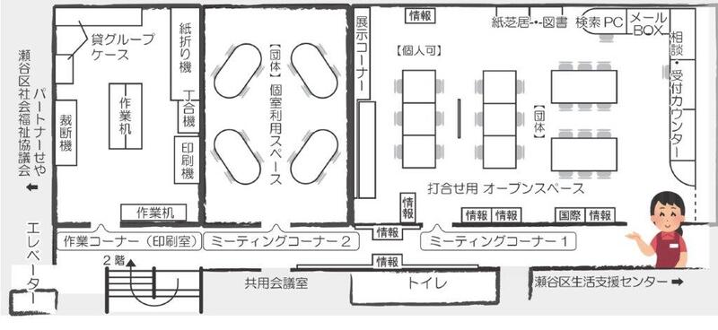 フロア案内図