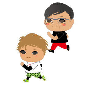 スロジョグ２人