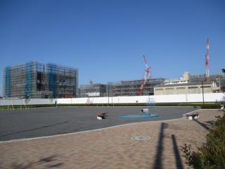 上倉田堀内前公園　遠景
