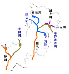 柏尾川とその支流