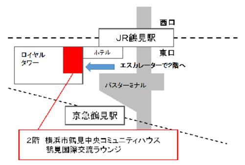 ラウンジ地図