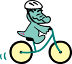 133_自転車ワッくん（緑）