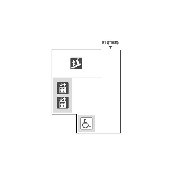 フロアマップ地下１階