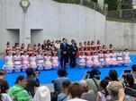 山中市長と区長