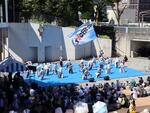 お祭りのステージの様子