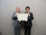 日本通運記念撮影